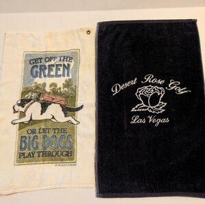 Desert Rose Las Vegas and Big Dog Golf Towels